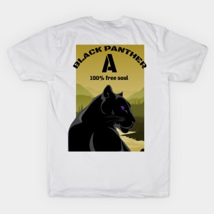 black panther high hill T-Shirt